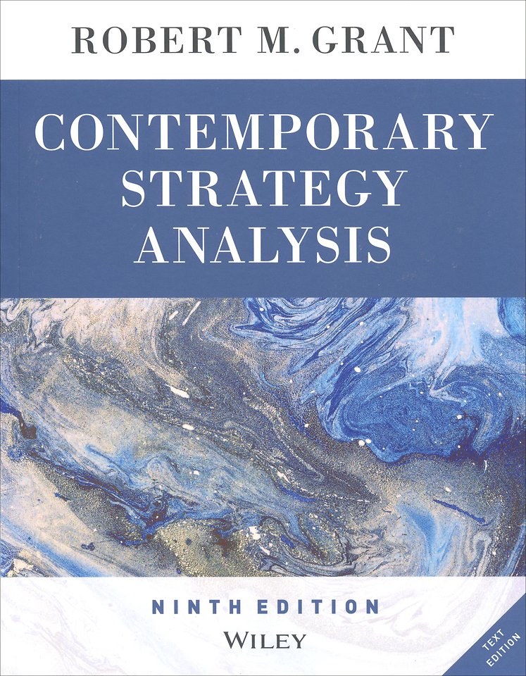 Contemporary Strategy Analysis: Text and Cases Edition, 9th Edition