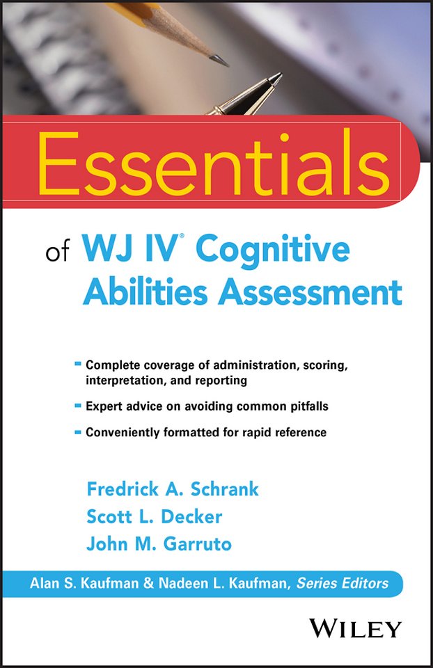 Essentials of WJ IV®  Cognitive Abilities Assessment