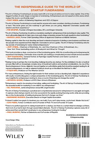 The Art of Startup Fundraising