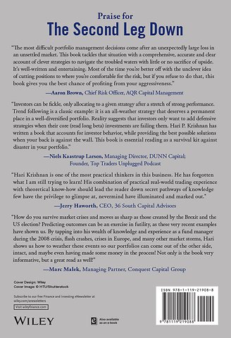 The Second Leg Down – Strategies for Profiting After a Market Sell–Off