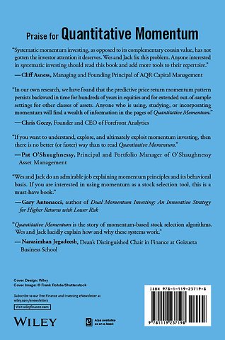 Quantitative Momentum – A Practitioner′s Guide to Building a Momentum–Based Stock Selection System