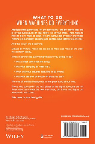 What To Do When Machines Do Everything