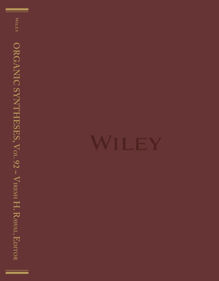 Organic Syntheses, Volume 92