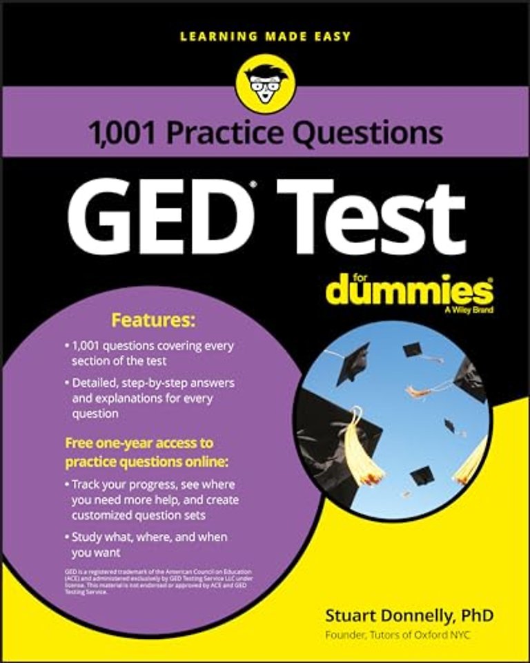 GED: 1,001 Practice Questions For Dummies