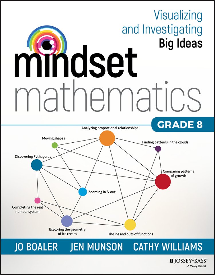 Mindset Mathematics – Visualizing and Investigating Big Ideas, Grade 8