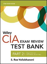 Wiley CIA Test Bank 2020: Part 2, Practice of Internal Auditing (1–year access)