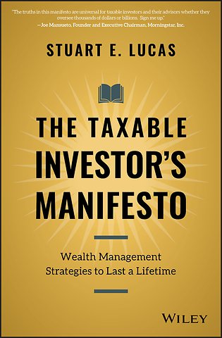 The Taxable Investor's Manifesto