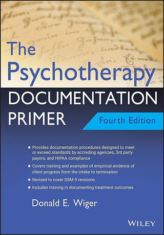 The Psychotherapy Documentation Primer, 4th Edition