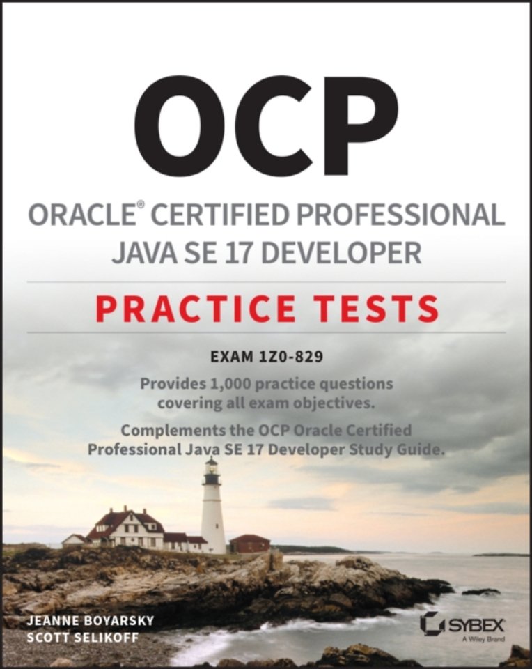 OCP Oracle Certified Professional Java SE 17 Developer Practice Tests