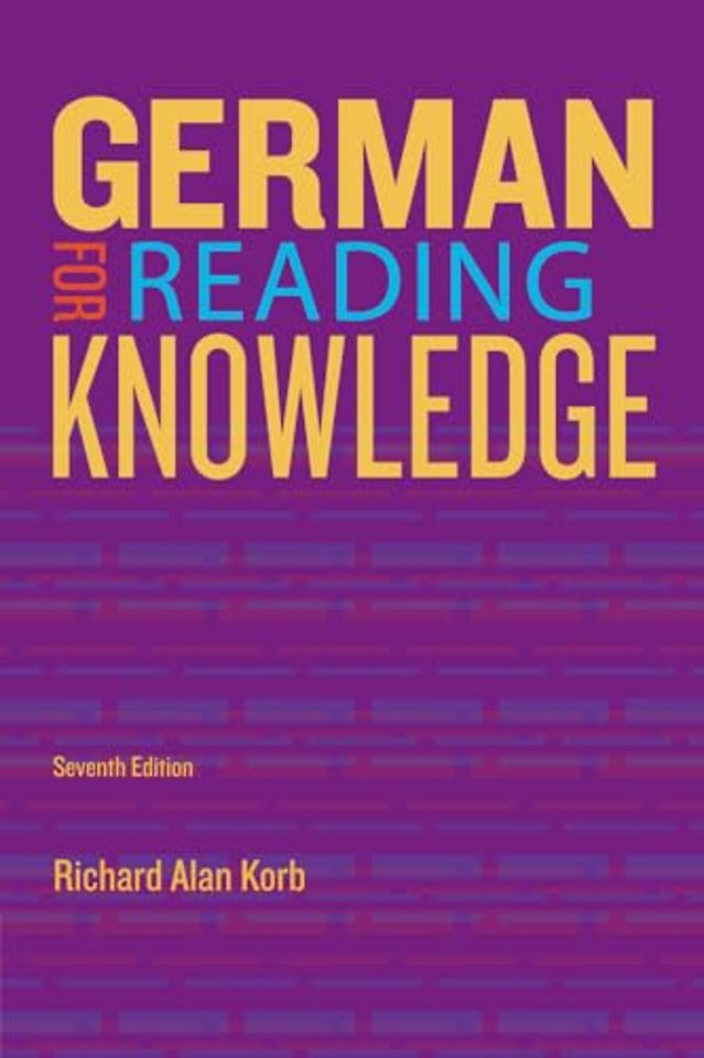 German for Reading Knowledge