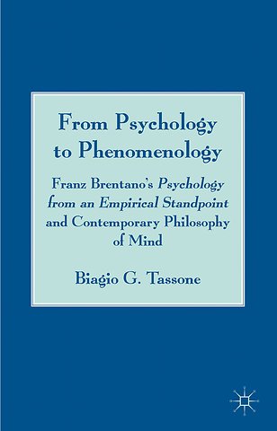 From Psychology to Phenomenology