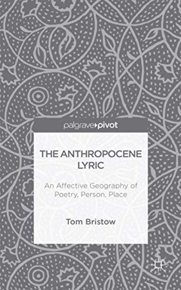 The Anthropocene Lyric