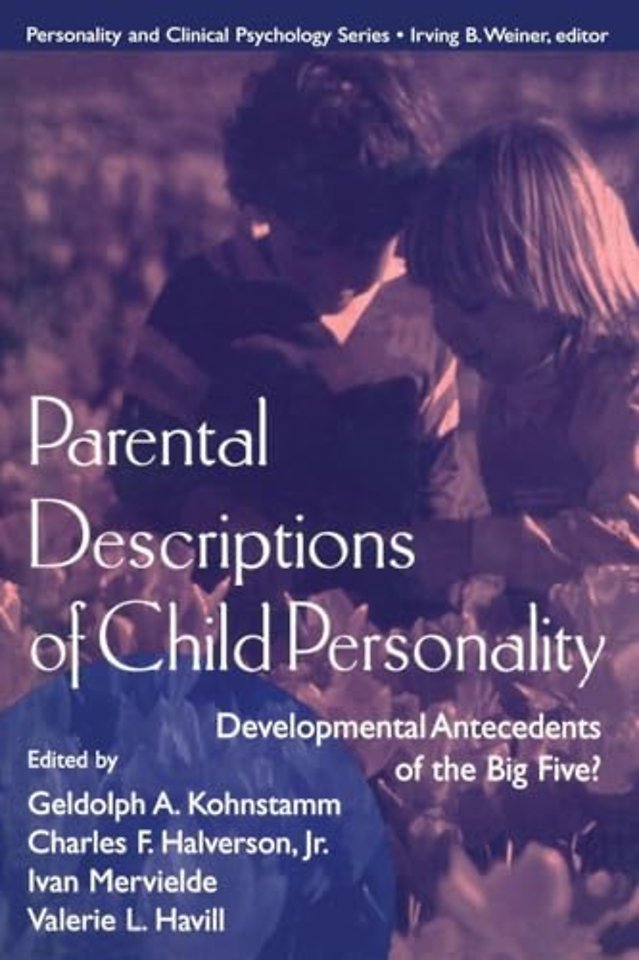 Parental Descriptions of Child Personality