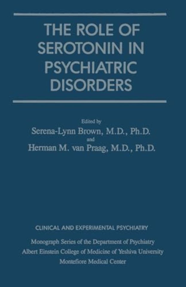Role Of Serotonin In Psychiatric Disorders
