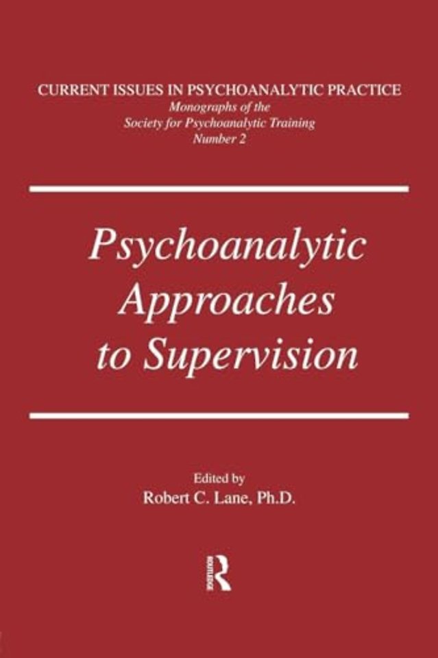 Psychoanalytic Approaches To Supervision