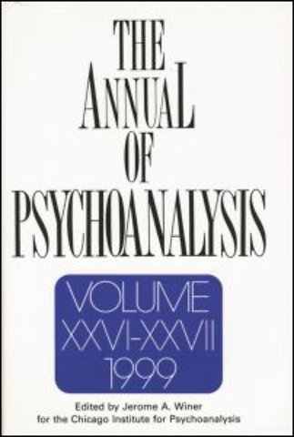 Annual of Psychoanalysis, V. 26/27
