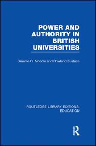 Power & Authority in British Universities