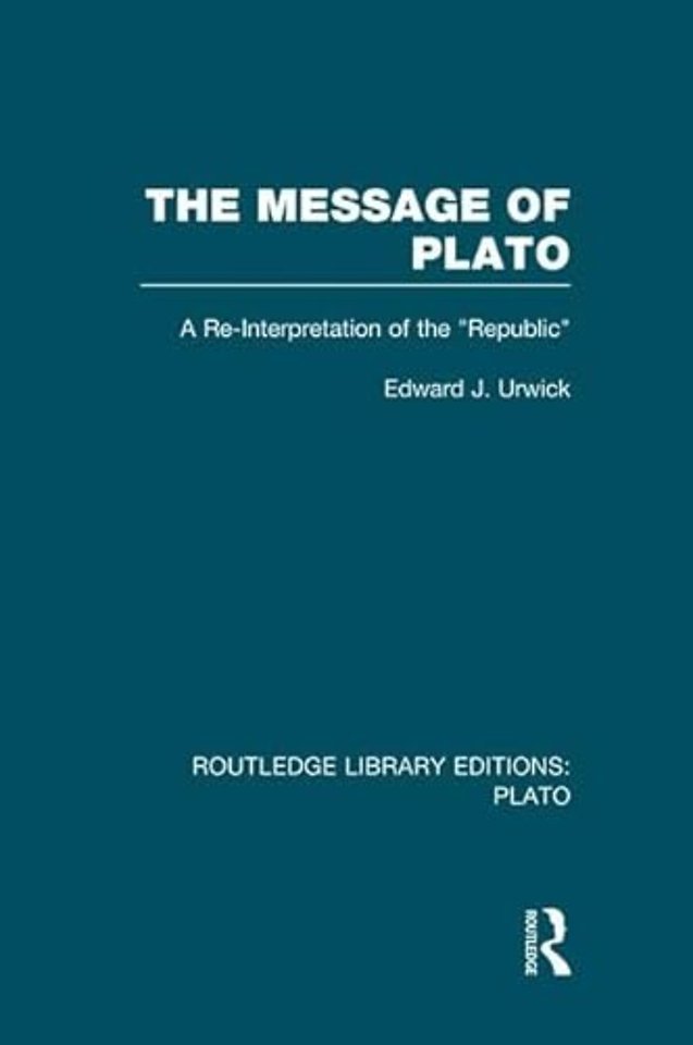 Message of Plato (RLE: Plato)