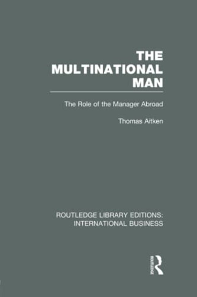 Multinational Man (RLE International Business)