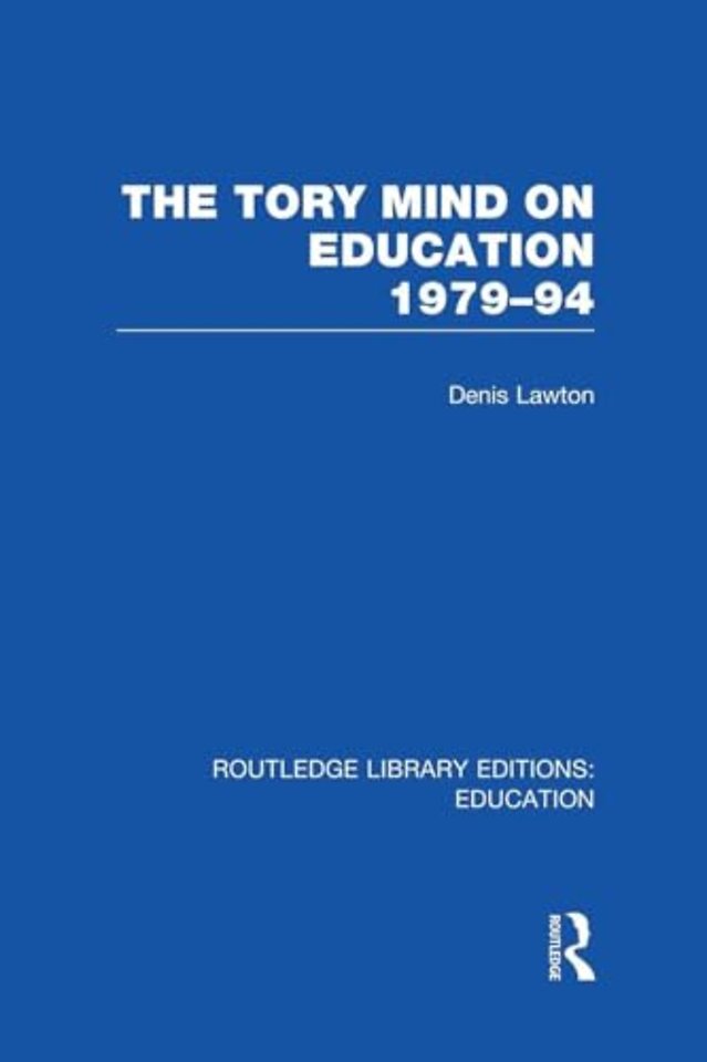 Tory Mind on Education