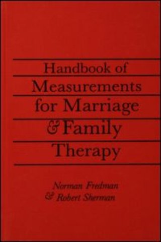 Handbook Of Measurements For Marriage And Family Therapy