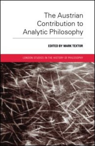 Austrian Contribution to Analytic Philosophy