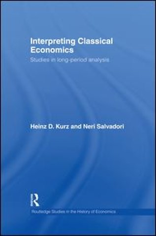 Interpreting Classical Economics