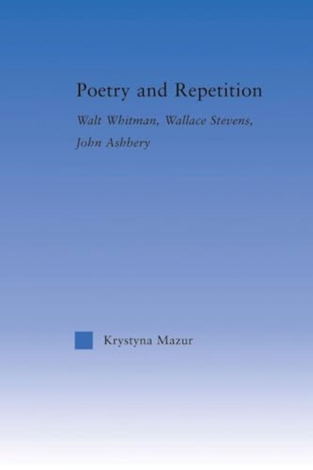 Poetry and Repetition