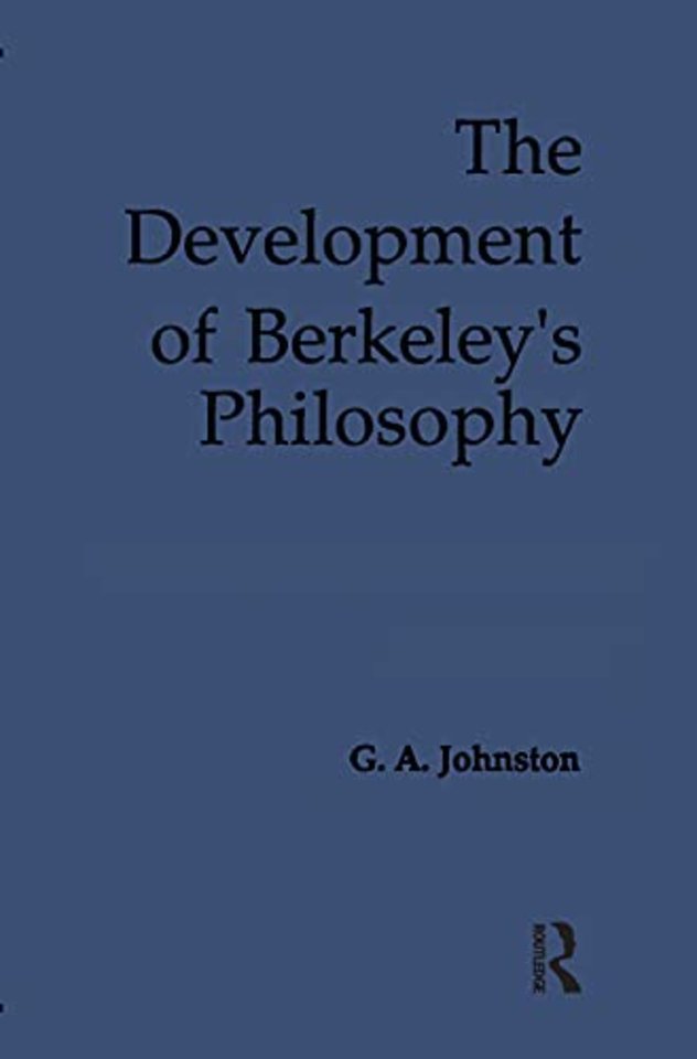 Development of Berkeley's Philosophy