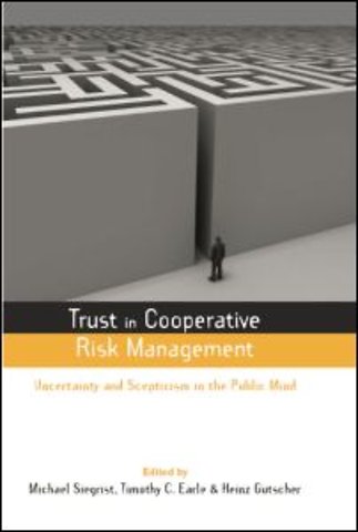 Trust in Cooperative Risk Management