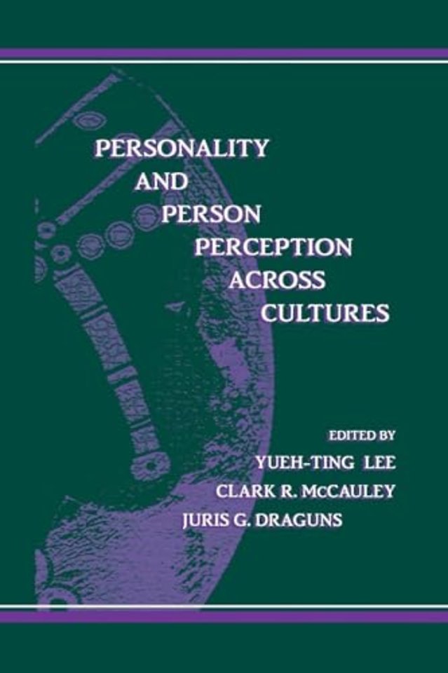 Personality and Person Perception Across Cultures