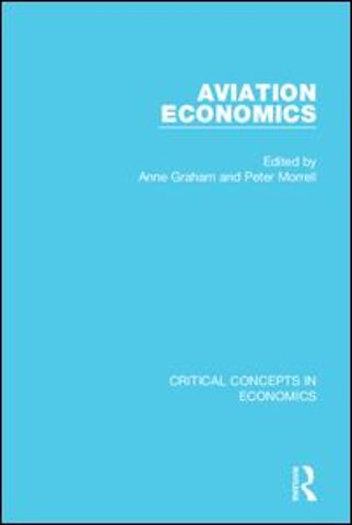 Aviation Economics, 4-vol. set