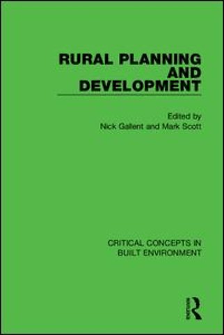 Rural Planning and Development