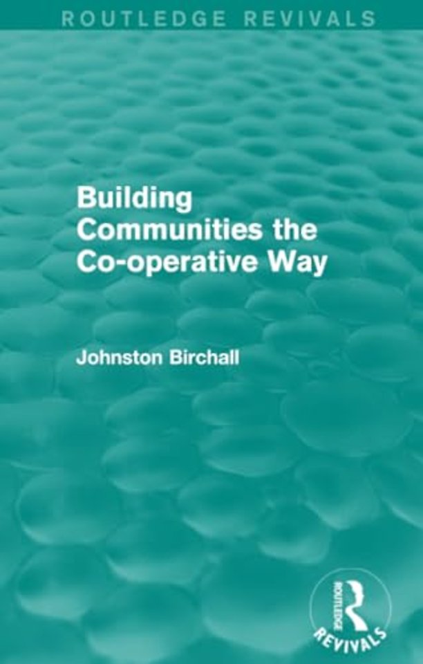 Building Communities (Routledge Revivals)