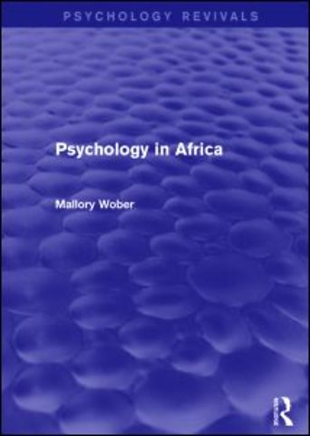 Psychology in Africa