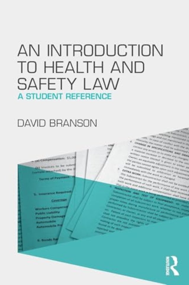 Introduction to Health and Safety Law