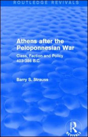 Athens after the Peloponnesian War (Routledge Revivals)