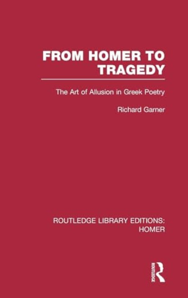 From Homer to Tragedy