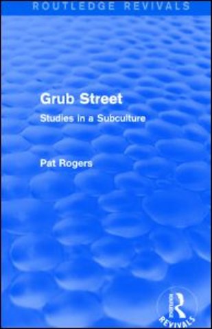Grub Street (Routledge Revivals)