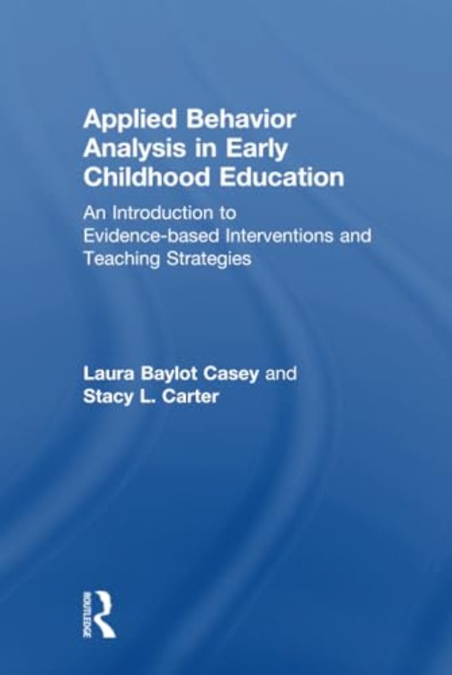 Applied Behavior Analysis in Early Childhood Education