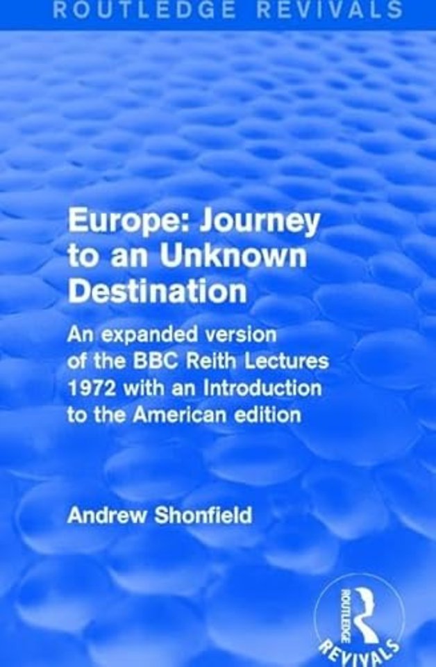 Revival: Europe: Journey to an Unknown Destination (1972)