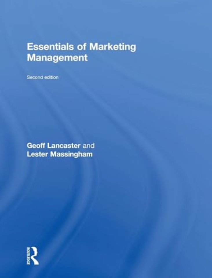 Essentials of Marketing Management