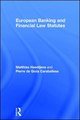 European Banking and Financial Law Statutes
