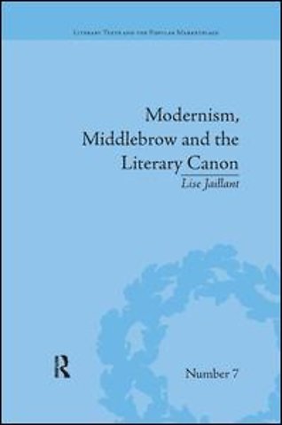 Modernism, Middlebrow and the Literary Canon