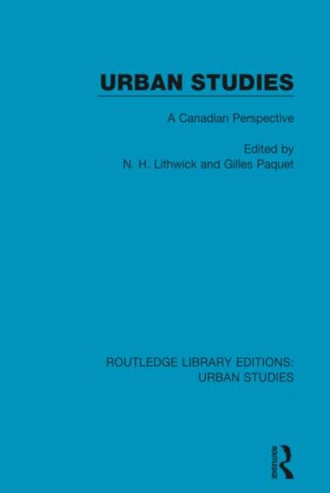 Urban Studies