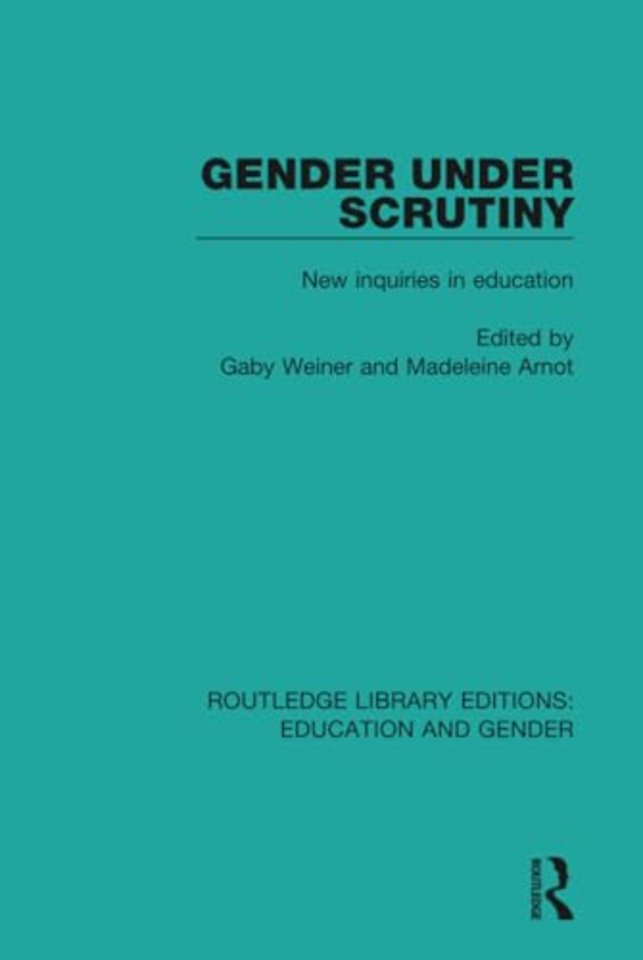 Gender Under Scrutiny