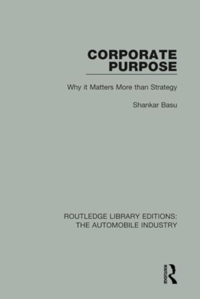 Corporate Purpose