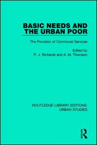 Basic Needs and the Urban Poor