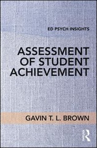 Assessment of Student Achievement