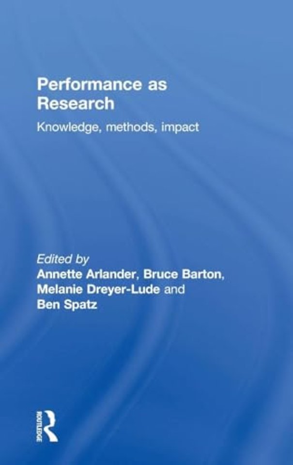 Performance as Research